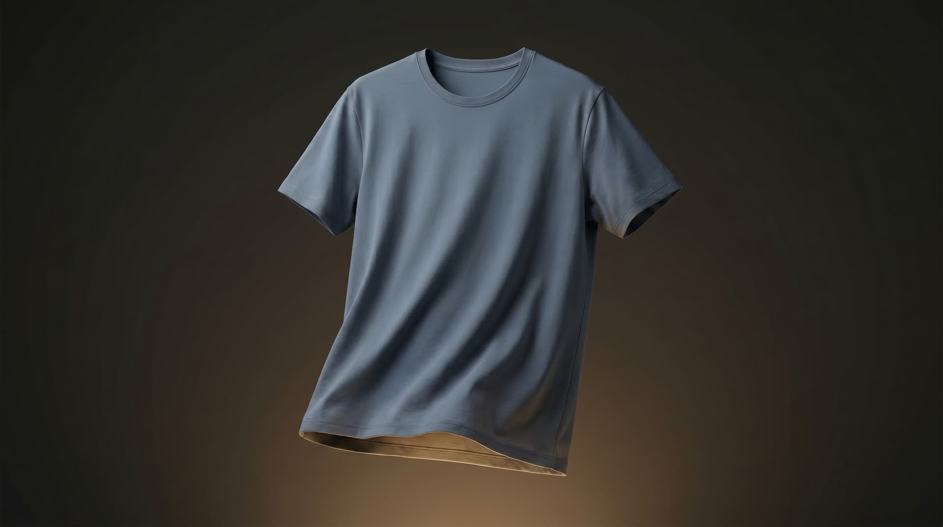Slate crew tee